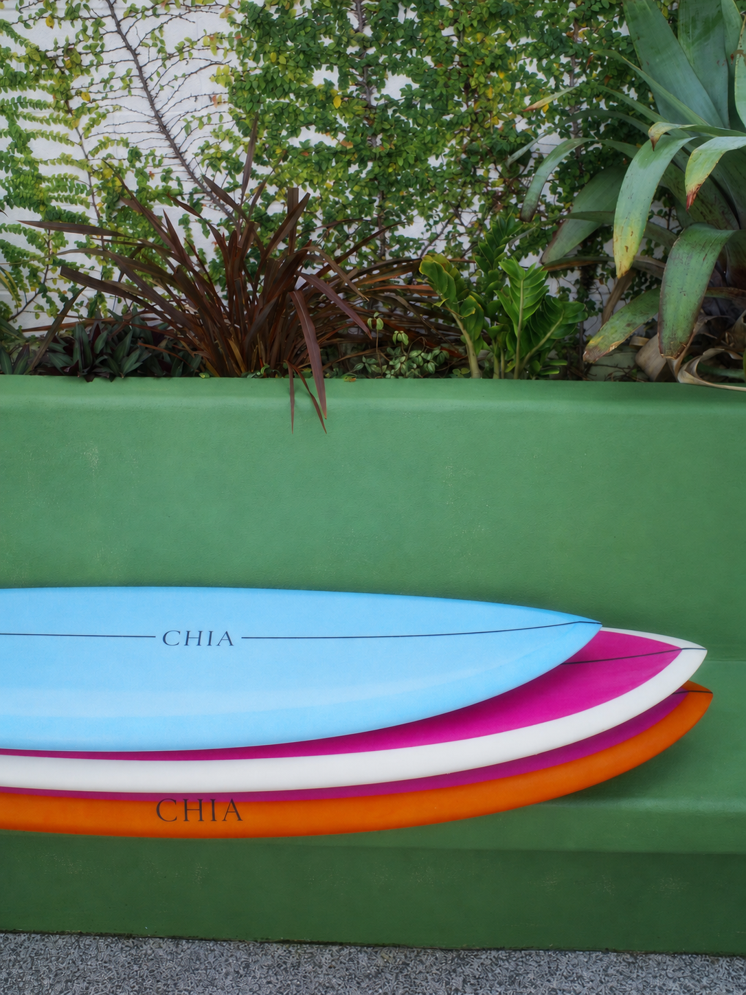 Chia Surf Instagram post