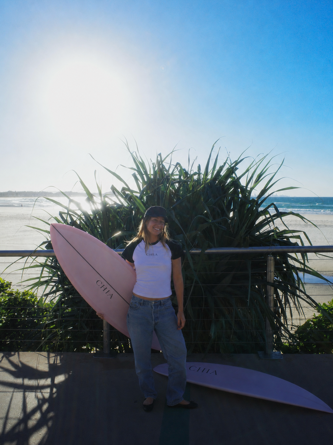 Chia Surf Instagram post